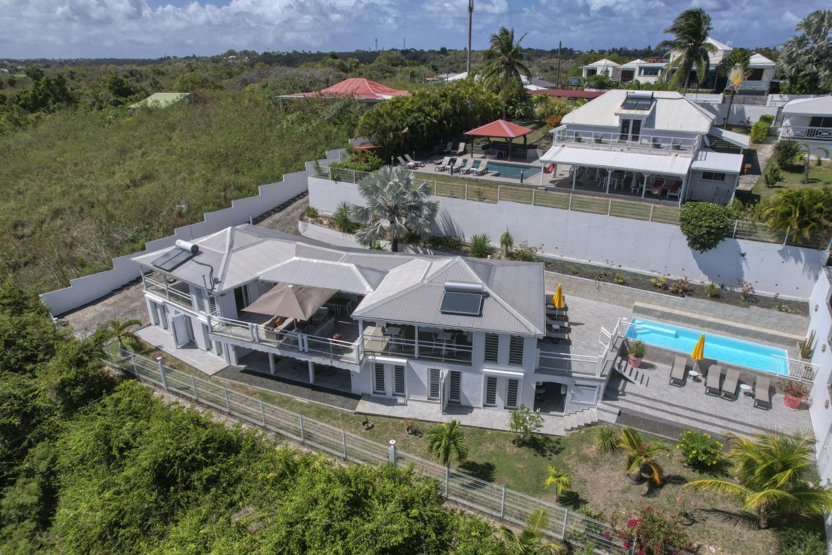 5.Location villa piscine vue mer Saint François Guadeloupe_Vue mer
